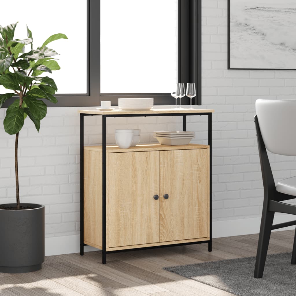 Levně vidaXL Příborník dub sonoma 70 x 30 x 80 cm konstruované dřevo