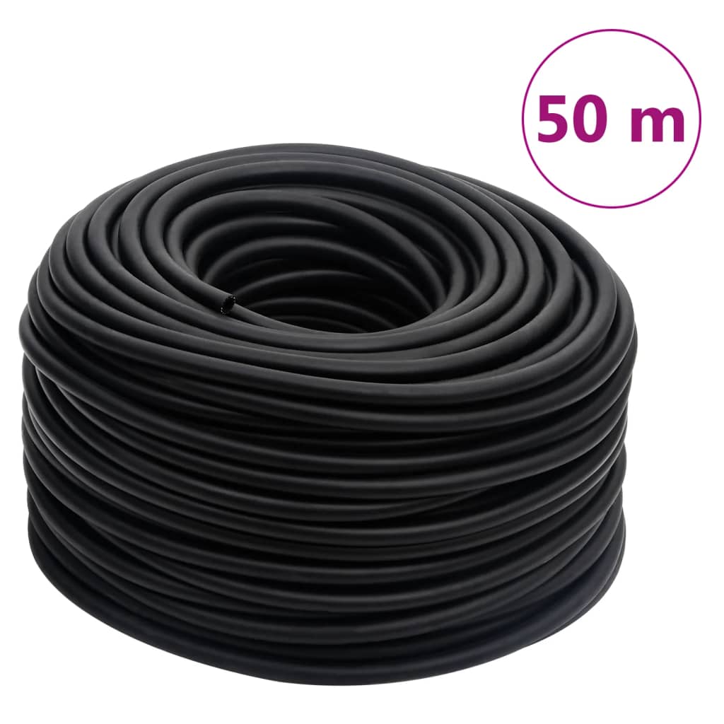 Levně vidaXL Hybridní vzduchová hadice černá 0,6" 50 m pryž a PVC