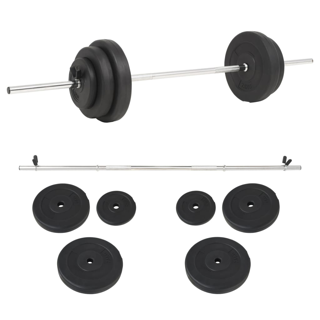 Levně vidaXL Činková sada 30 kg