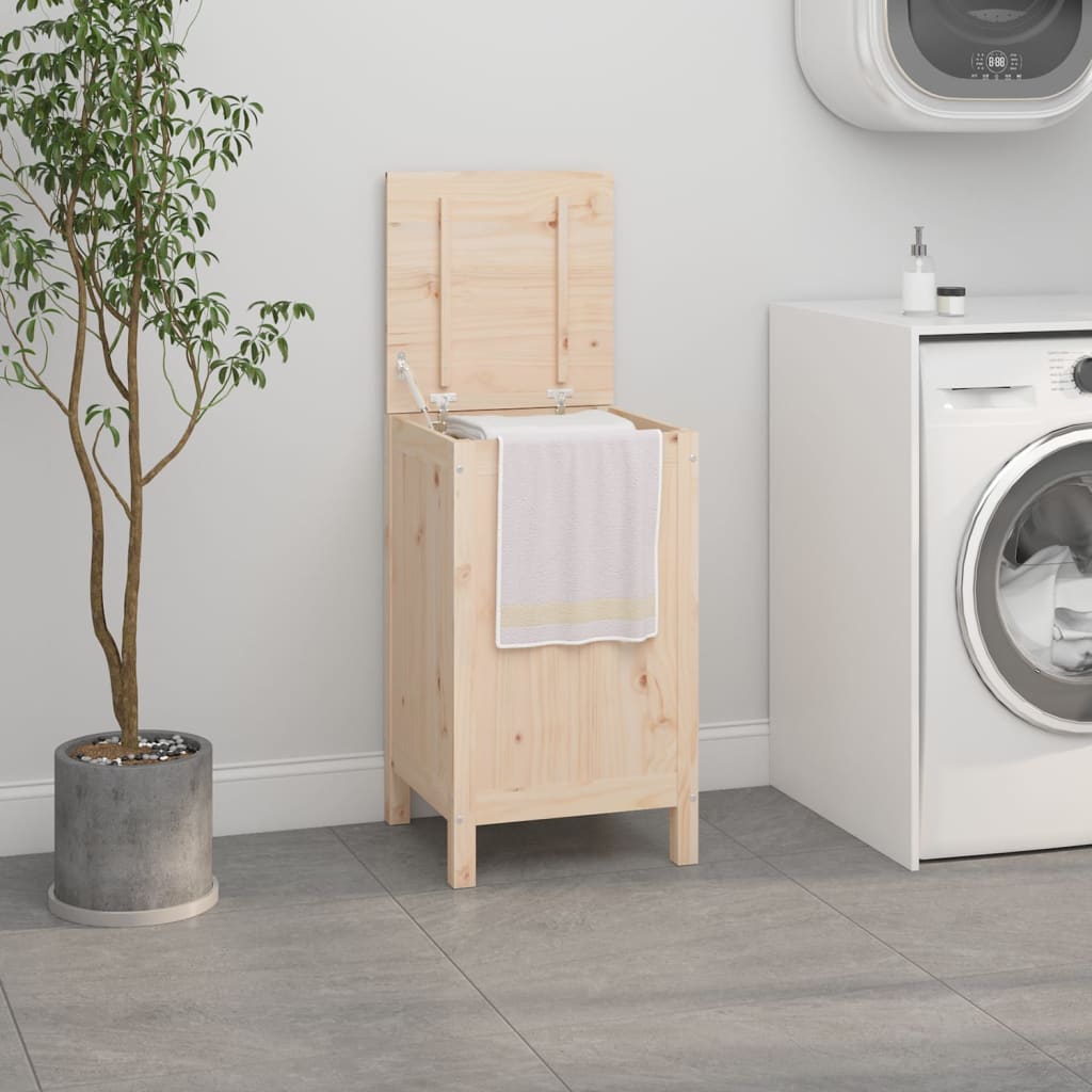 Levně vidaXL Box na prádlo 44 x 44 x 76 cm masivní borové dřevo