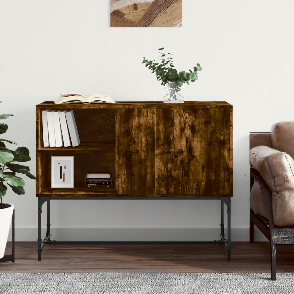 Levně vidaXL Příborník kouřový dub 100 x 40 x 79,5 cm kompozitní dřevo