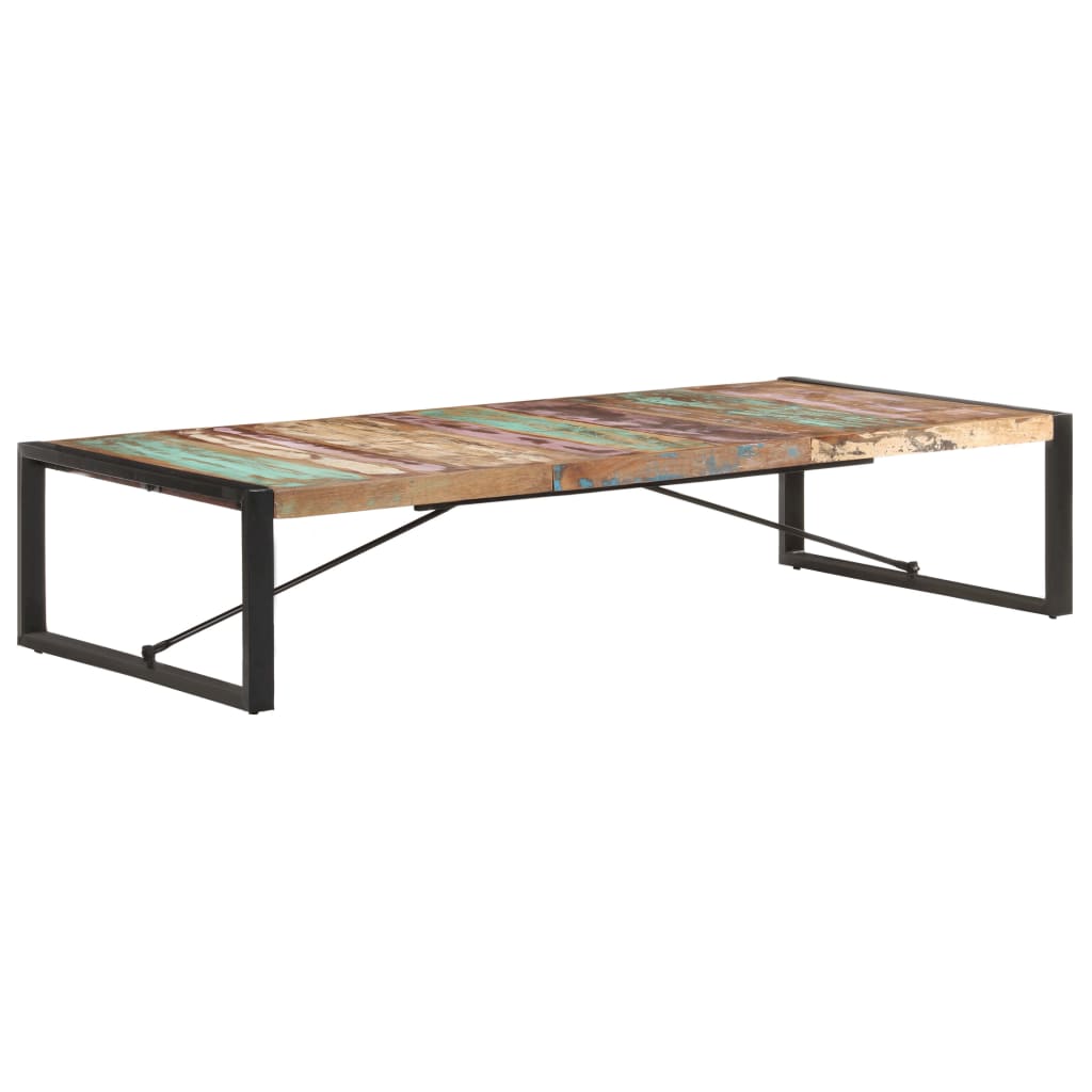 Levně vidaXL Konferenční stolek 180 x 90 x 40 cm masivní recyklované dřevo