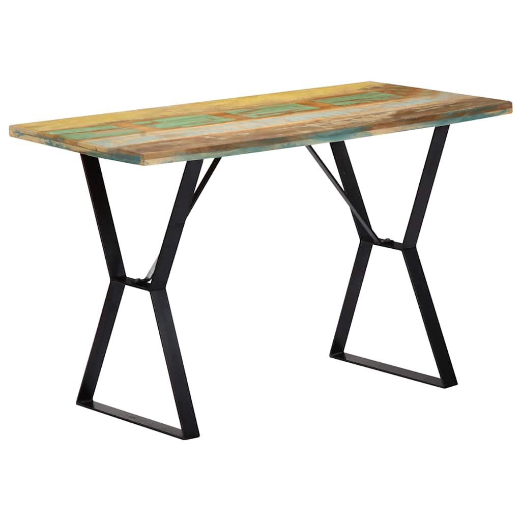 Levně vidaXL Jídelní stůl 120 x 60 x 76 cm masivní recyklované dřevo