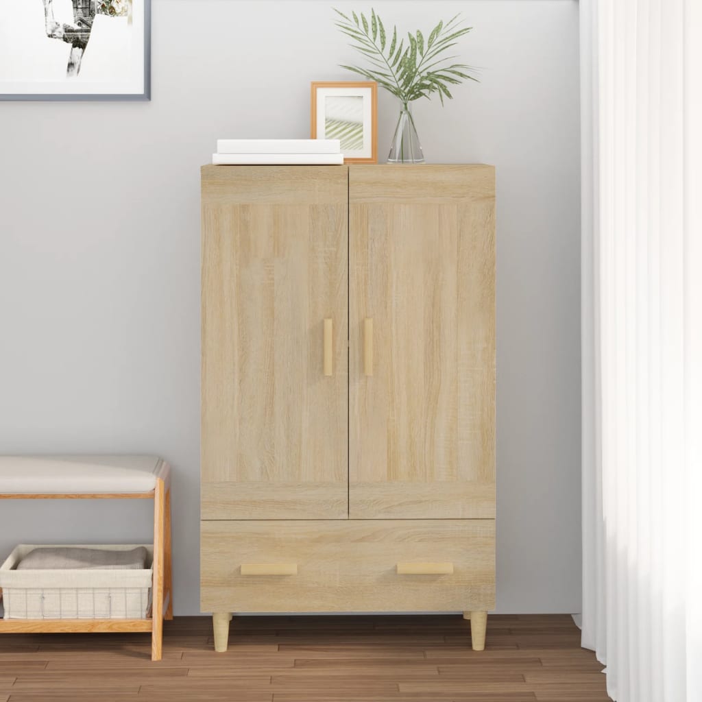 Levně vidaXL Komoda dub sonoma 70 x 31 x 115 cm kompozitní dřevo