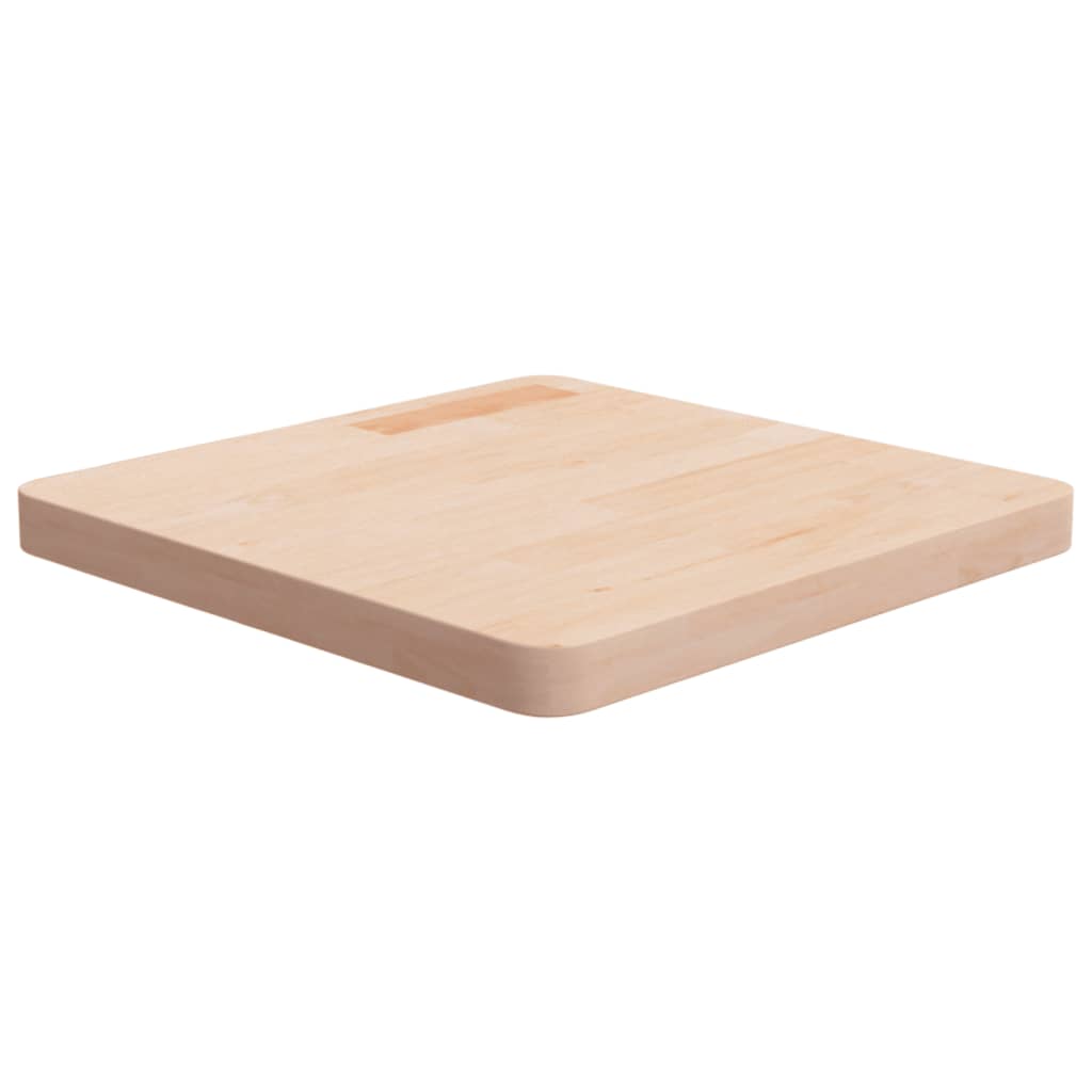Levně vidaXL Čtvercová stolní deska 50 x 50 x 4 cm masivní dub bez úprav