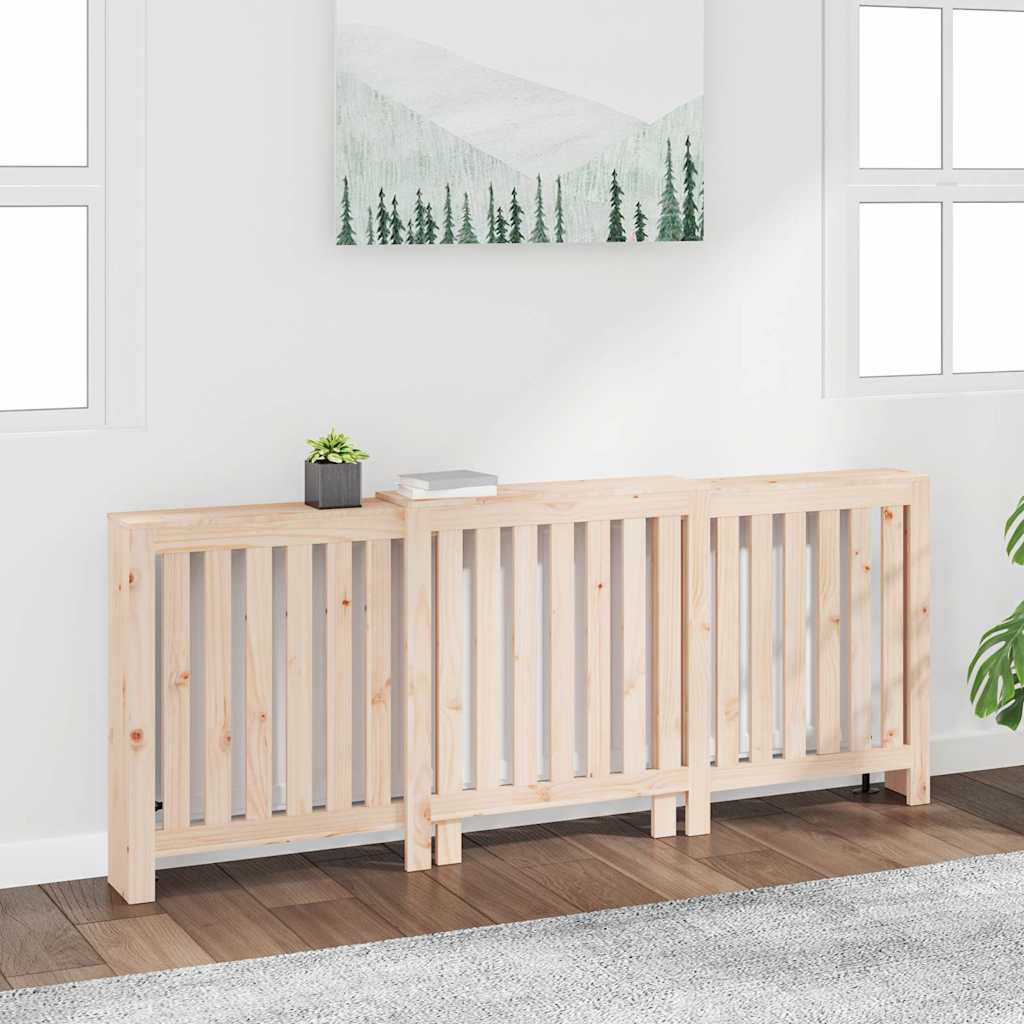 Levně vidaXL Kryt na radiátor210x21x85 cm masivní borové dřevo