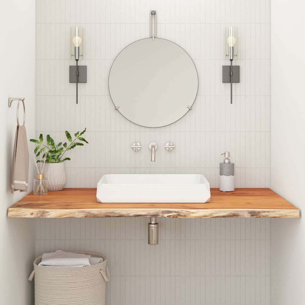 Levně vidaXL Koupelnová deska 140x60x2,5 cm obdélník masivní akáciové dřevo