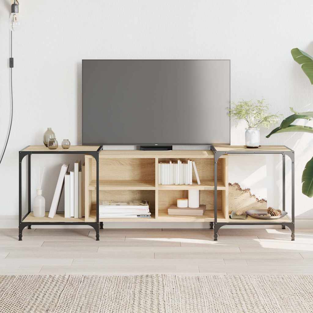 Levně vidaXL TV skříňka dub sonoma 153 x 37 x 50 cm kompozitní dřevo