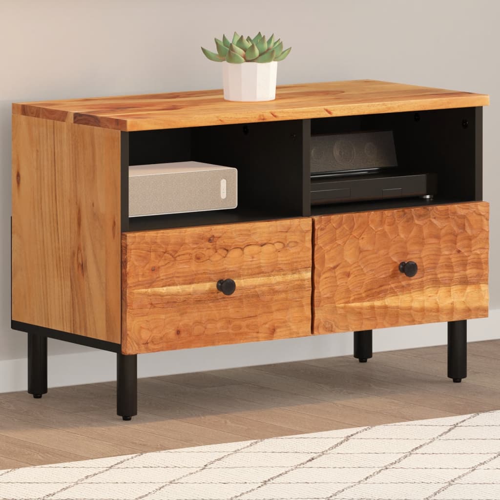 Levně vidaXL TV skříňka 70 x 33 x 46 cm masivní akáciové dřevo