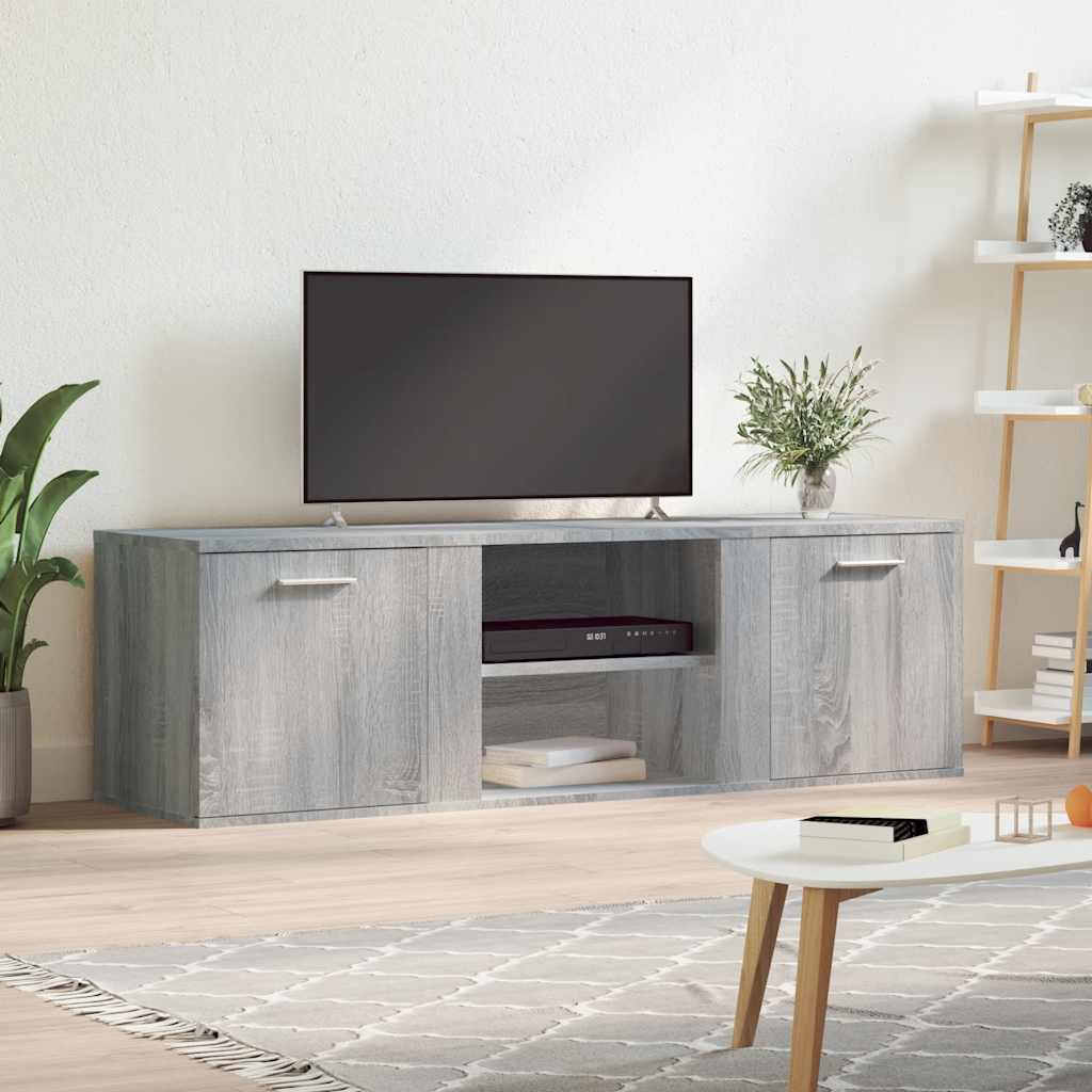 Levně vidaXL TV skříňka šedá sonoma 120 x 34 x 37 cm kompozitní dřevo