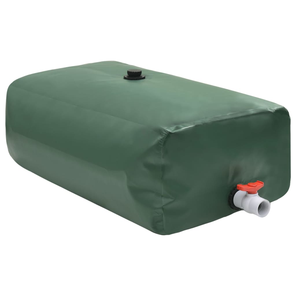 Levně vidaXL Nádrž na vodu s kohoutkem skládací 1 000 l PVC
