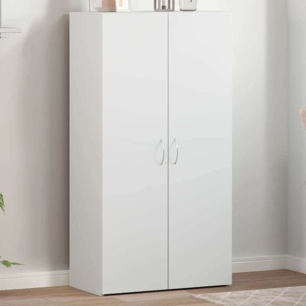 Levně vidaXL Kartotéka bílá 60 x 32 x 115 cm kompozitní dřevo