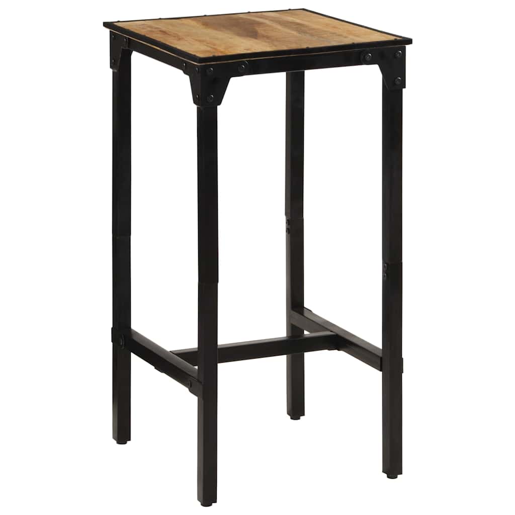 Levně vidaXL Barový stůl 60 x 55 x 107 cm masivní hrubé mangovníkové dřevo