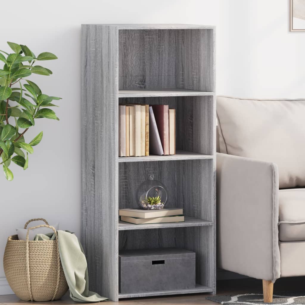 Levně vidaXL Skříň highboard šedá sonoma 50 x 41 x 124 cm kompozitní dřevo