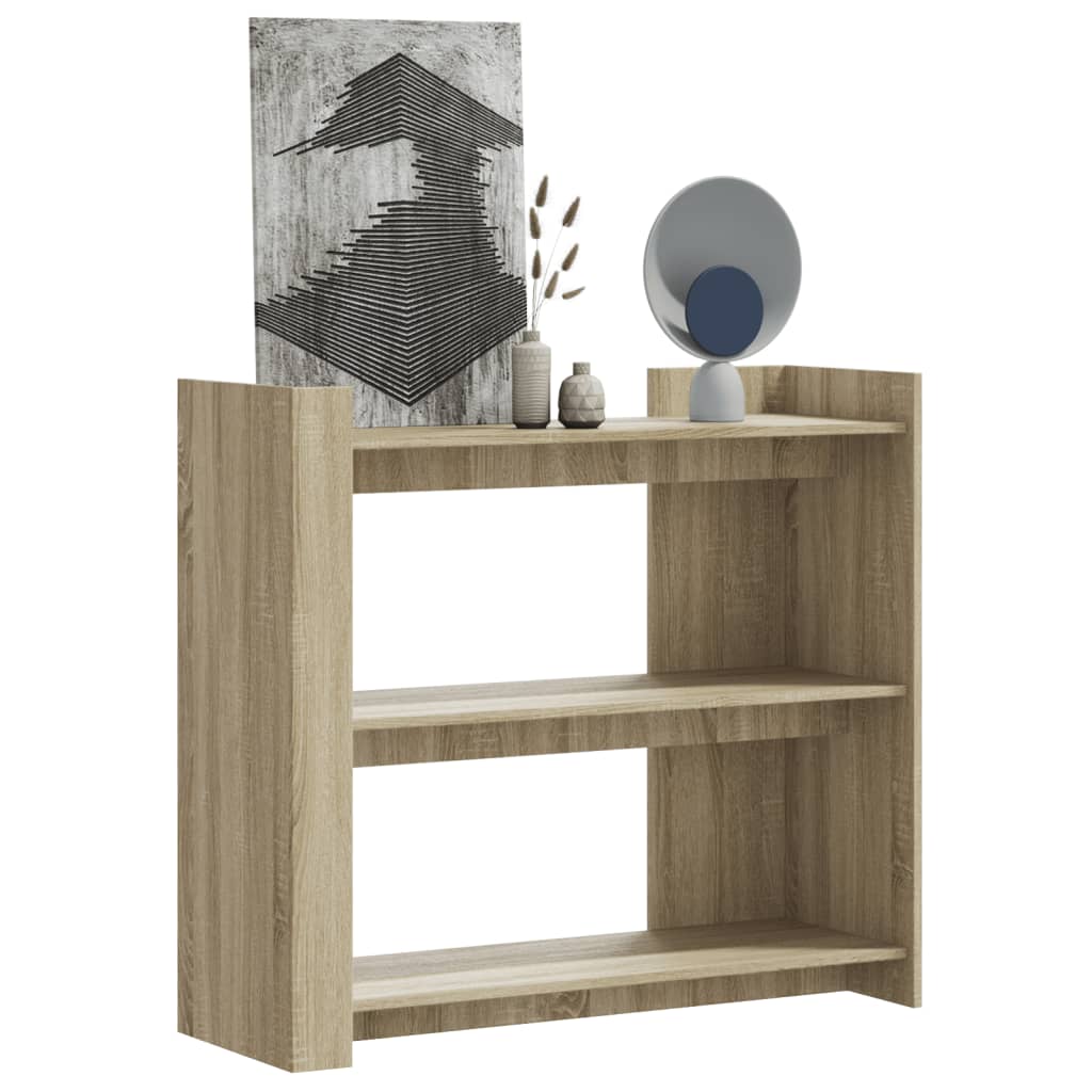 Levně vidaXL Konzolový stolek dub sonoma 100 x 35 x 90 cm kompozitní dřevo