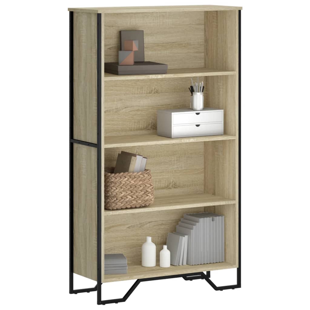 Levně vidaXL Knihovna dub sonoma 80 x 31 x 137,5 cm kompozitní dřevo