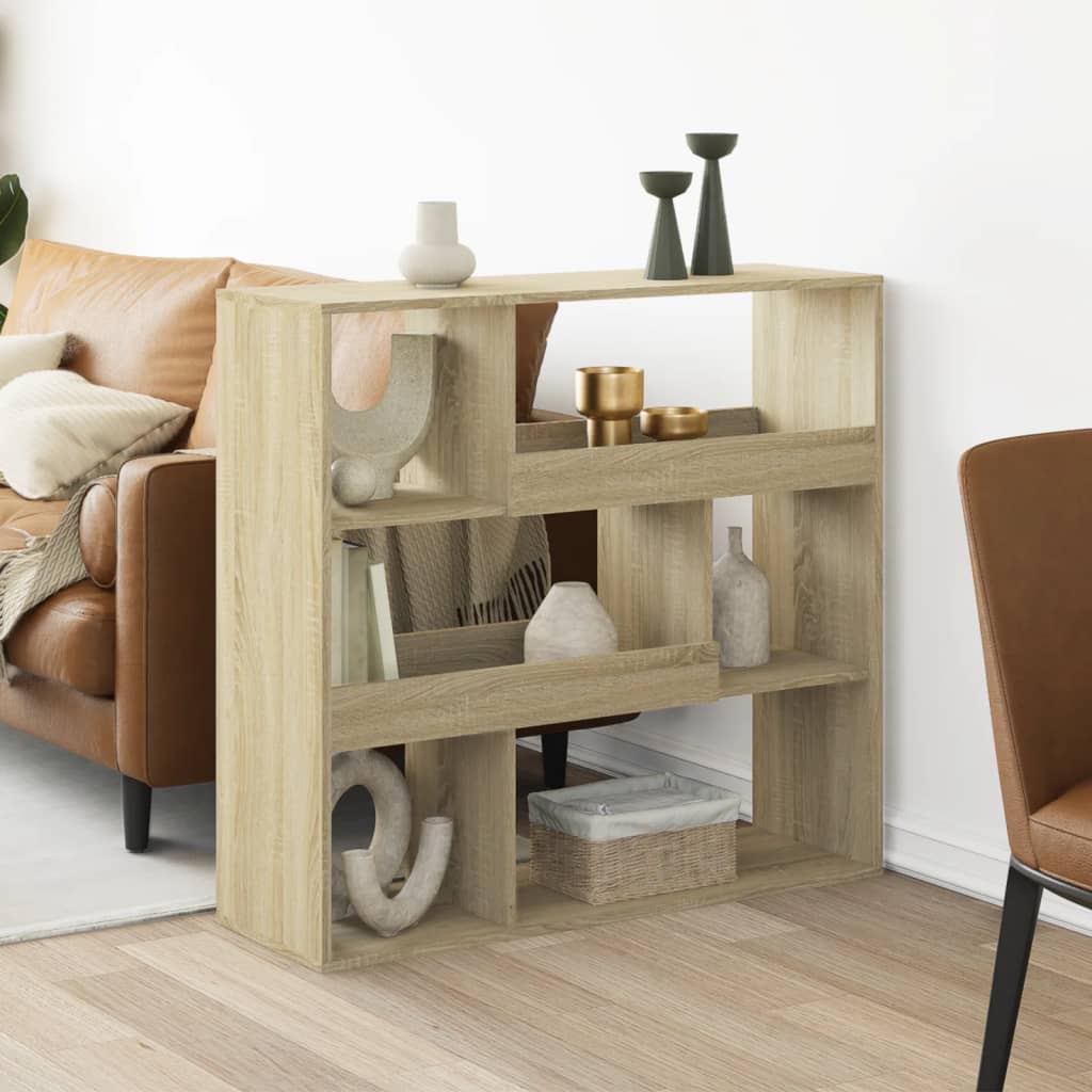 Levně vidaXL Dělicí stěna dub sonoma 100 x 33 x 94,5 cm kompozitní dřevo