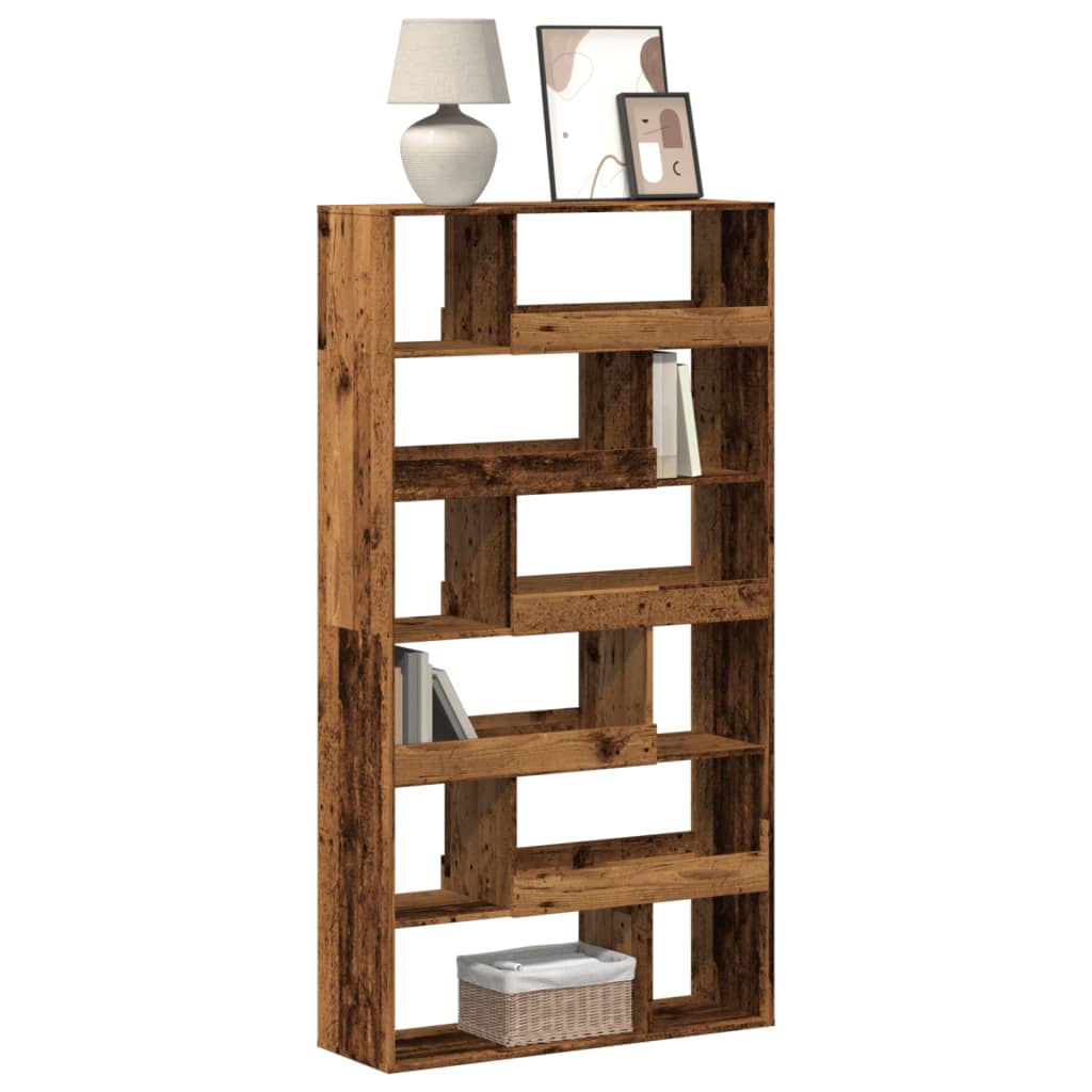 Levně vidaXL Knihovna old wood 100 x 33 x 187,5 cm kompozitní dřevo
