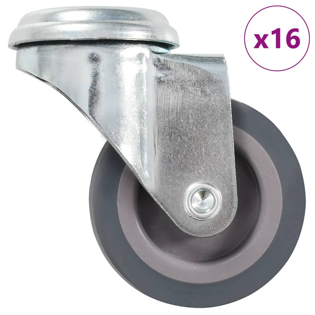 Levně vidaXL 16 ks otočná kolečka s otvorem pro šroub 50 mm