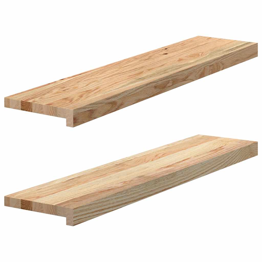 Levně vidaXL Okenní parapety 2 ks neošetřené 90x20x2cm masivní dubové dřevo