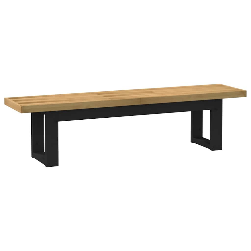 Levně vidaXL Jídelní lavice NOAIN s nohami ve tvaru U 180x40x45 cm