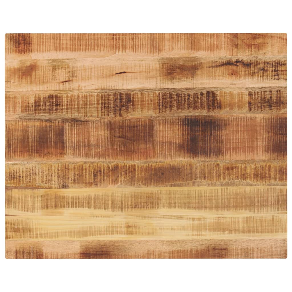 Levně vidaXL Stolní deska 90x80x3,8 cm obdélníková hrubé mangovníkové dřevo