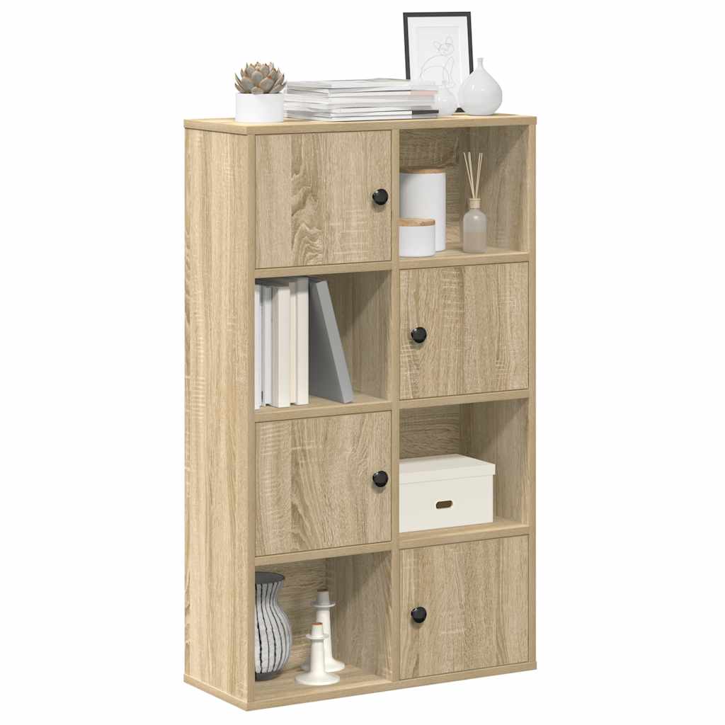 Levně vidaXL Knihovna dub sonoma 60x24x101,5 cm kompozitní dřevo