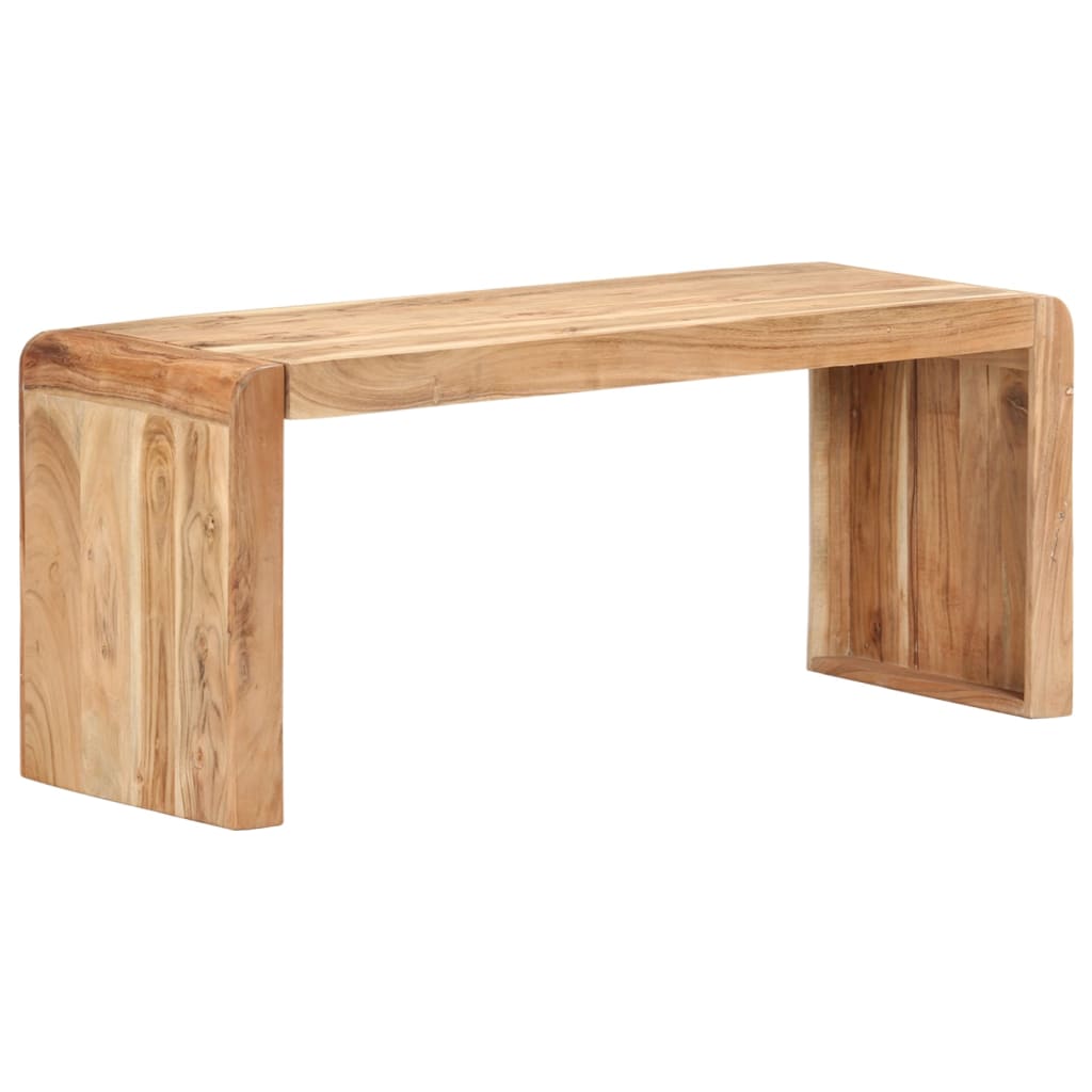 Levně vidaXL Lavice 110 x 38 x 46 cm masivní akáciové dřevo