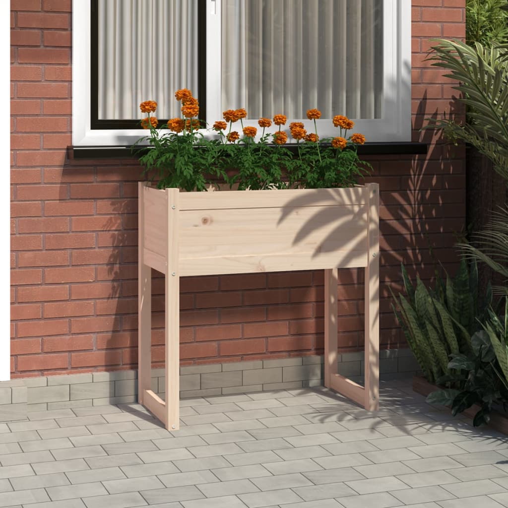 Levně vidaXL Truhlík 78x40x81 cm masivní borové dřevo
