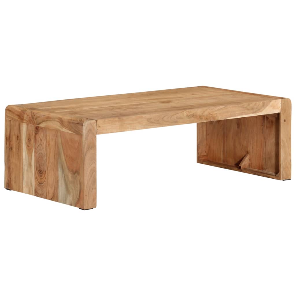 Levně vidaXL Konferenční stolek 110 x 55 x 35 cm masivní akáciové dřevo