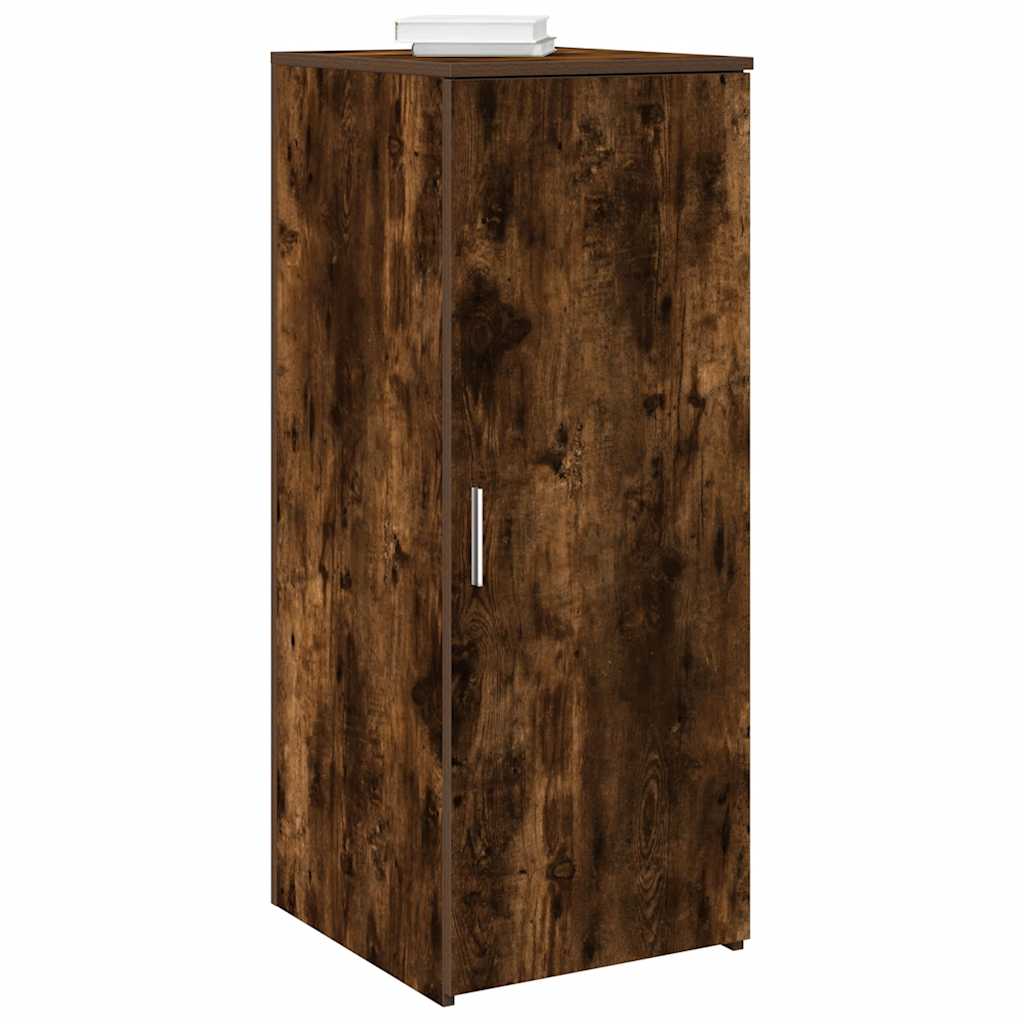 vidaXL Úzká úložná kouřový dub 40x45x103,5 cm kompozitní dřevo