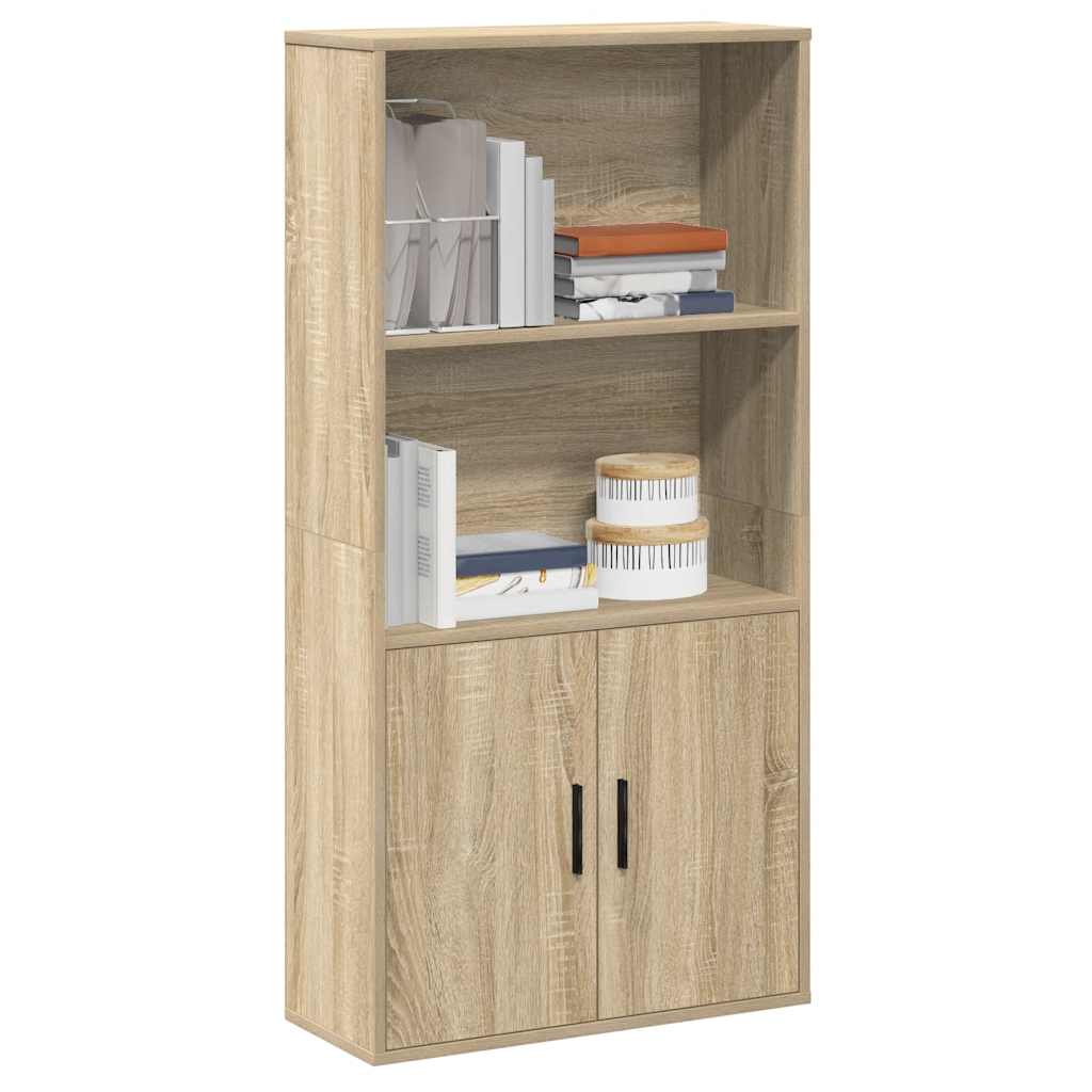 Levně vidaXL Knihovna dub sonoma 60x24x120 kompozitní dřevo