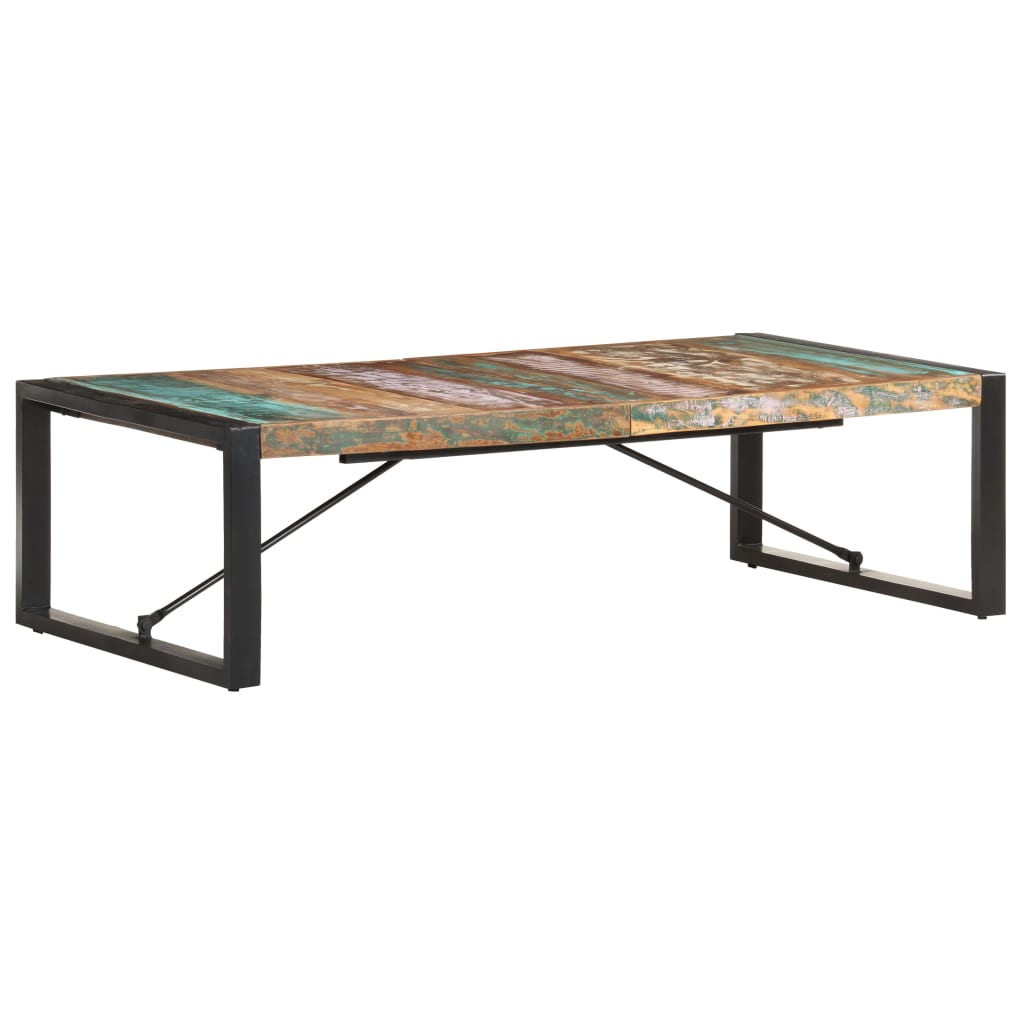Levně vidaXL Konferenční stolek 140 x 70 x 40 cm masivní recyklované dřevo
