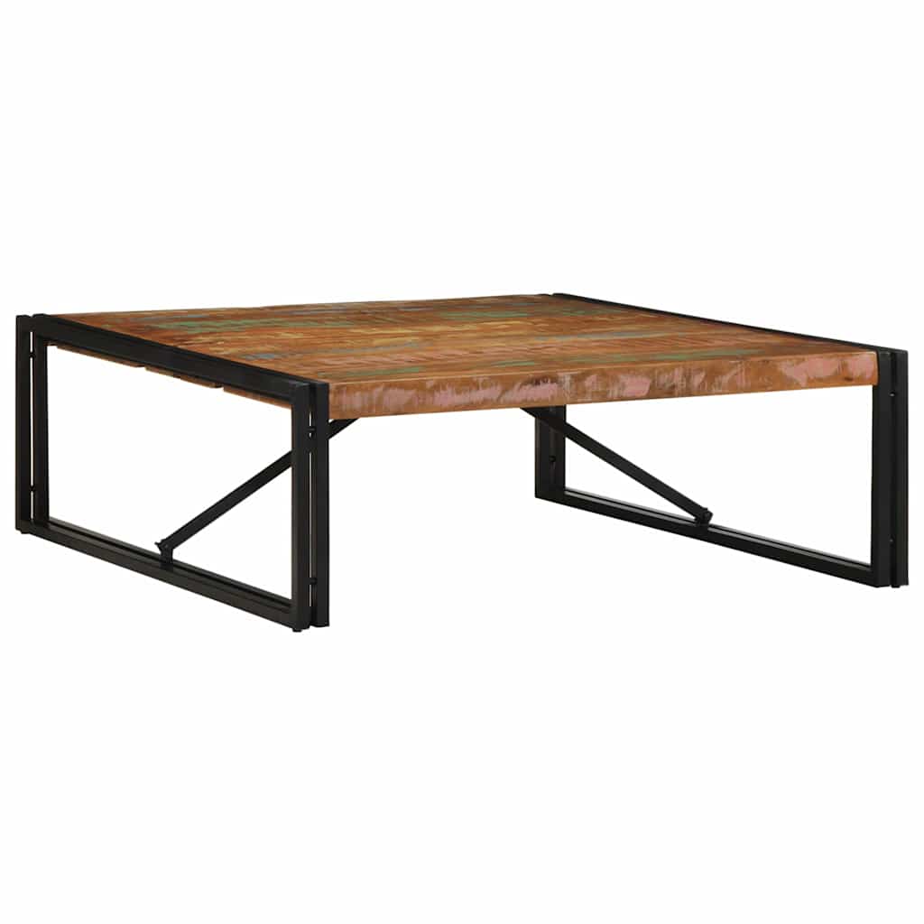 Levně vidaXL Konferenční stolek vícebarevný 100x100x35 cm recyklované dřevo