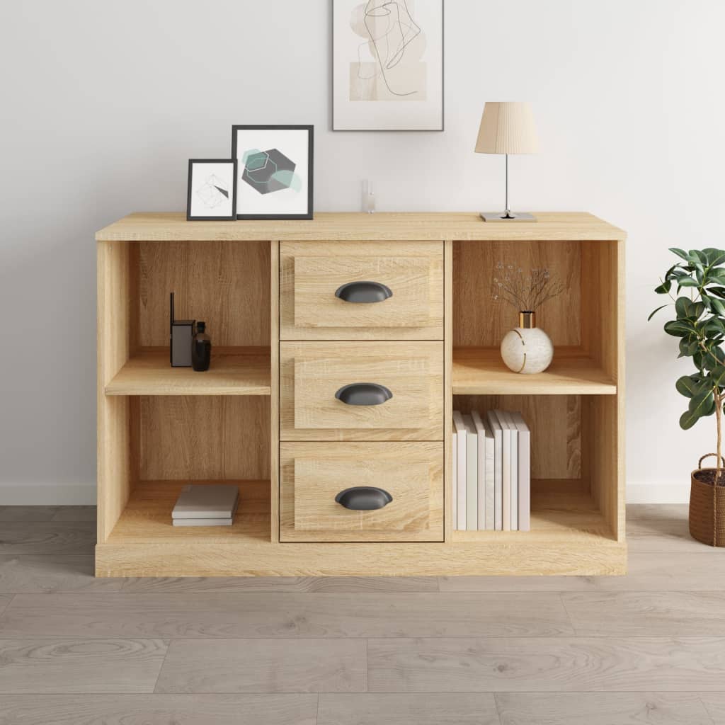 Levně vidaXL Příborník dub sonoma 104,5 x 35,5 x 67,5 cm kompozitní dřevo