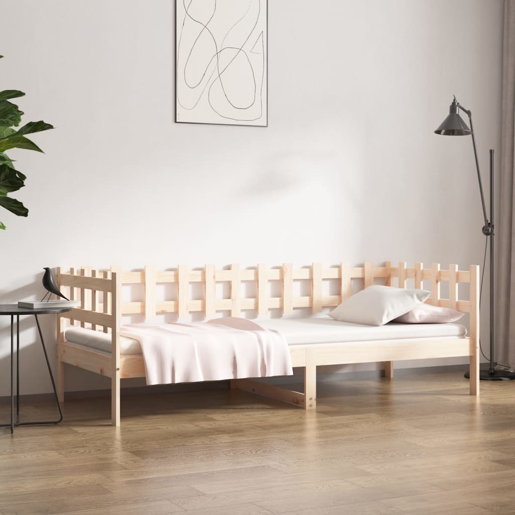 Levně vidaXL Válenda bez matrace 90 x 200 cm masivní borovice
