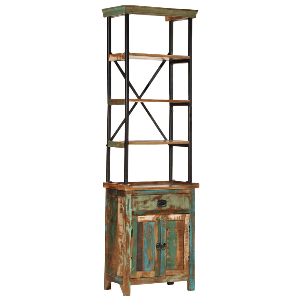Levně vidaXL Skříň highboard 55 x 30 x 180 cm masivní recyklované dřevo