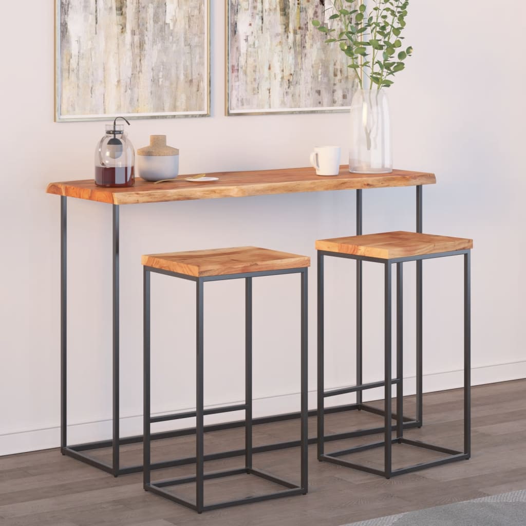 Levně vidaXL Stolní deska 140x40x2,5 cm obdélník masivní akácie živá hrana