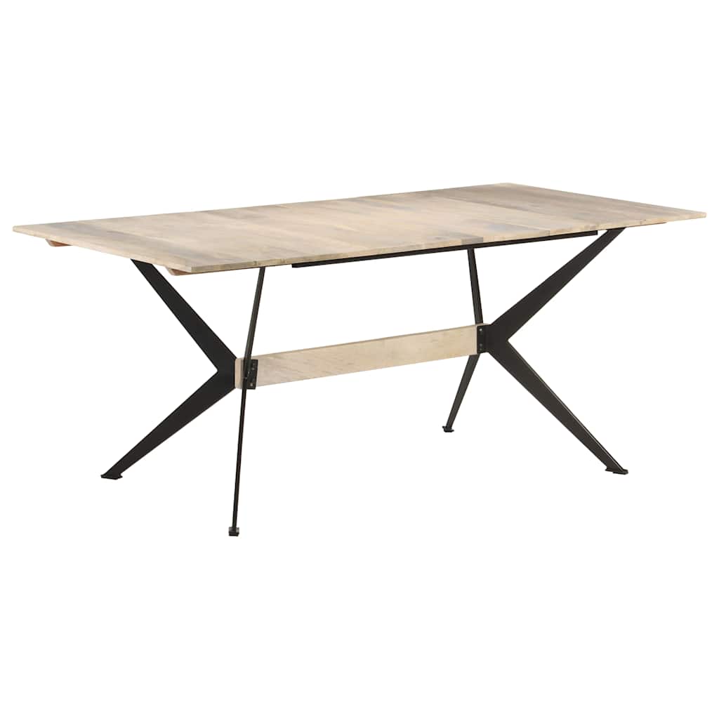 Levně vidaXL Jídelní stůl 180 x 90 x 76 cm masivní mangovníkové dřevo