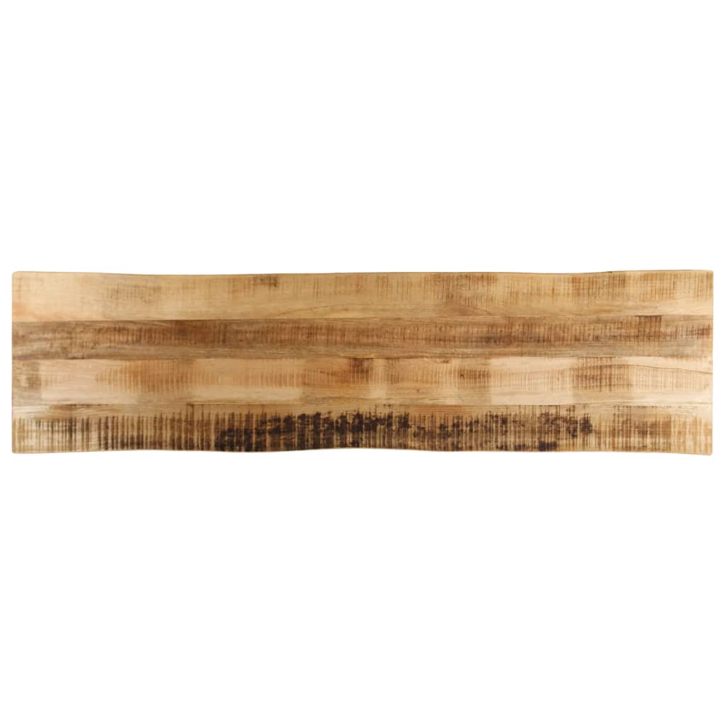 Levně vidaXL Stolní deska živá hrana 160x40x2,5 cm masivní hrubý mangovník