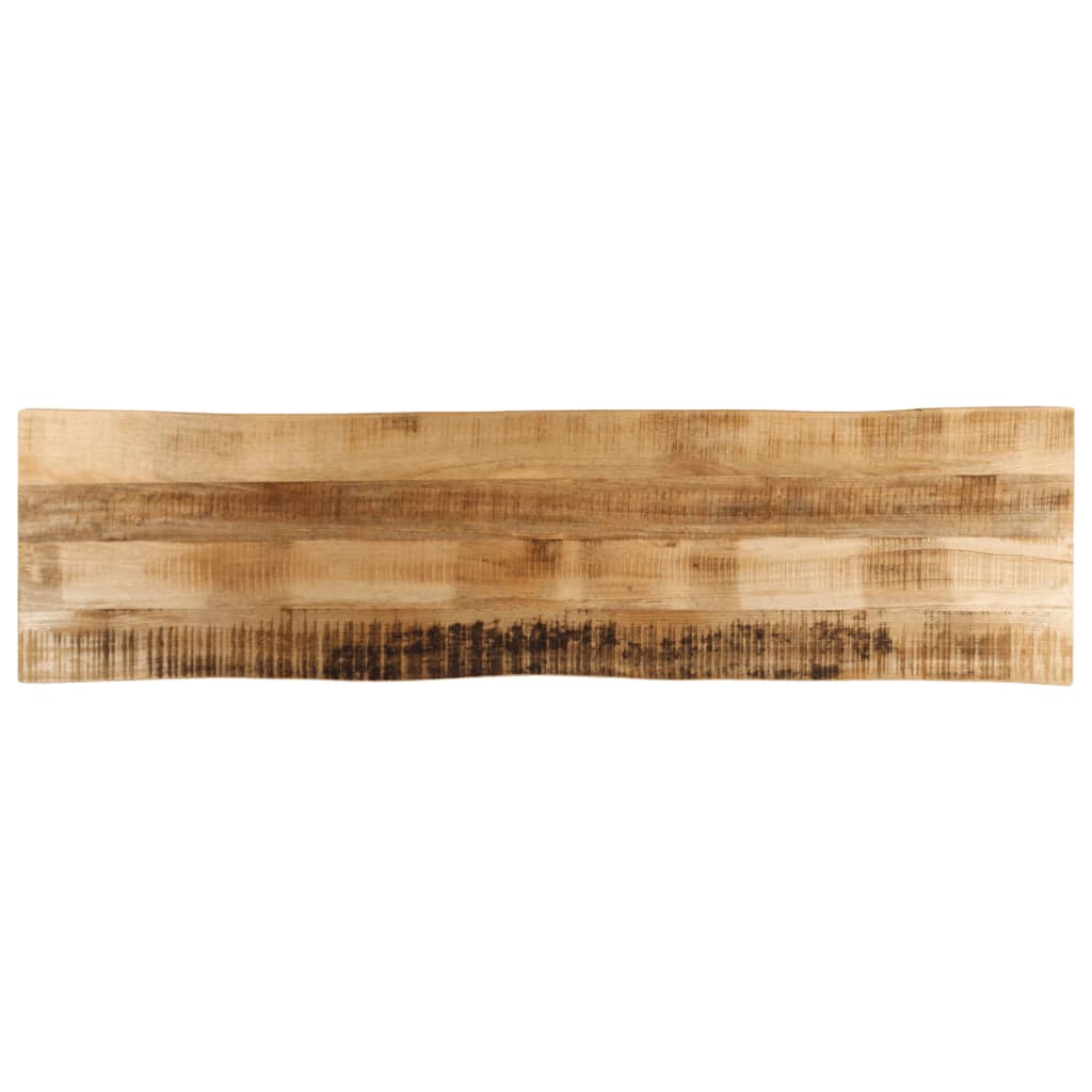 Levně vidaXL Stolní deska živá hrana 180x40x2,5 cm masivní hrubý mangovník