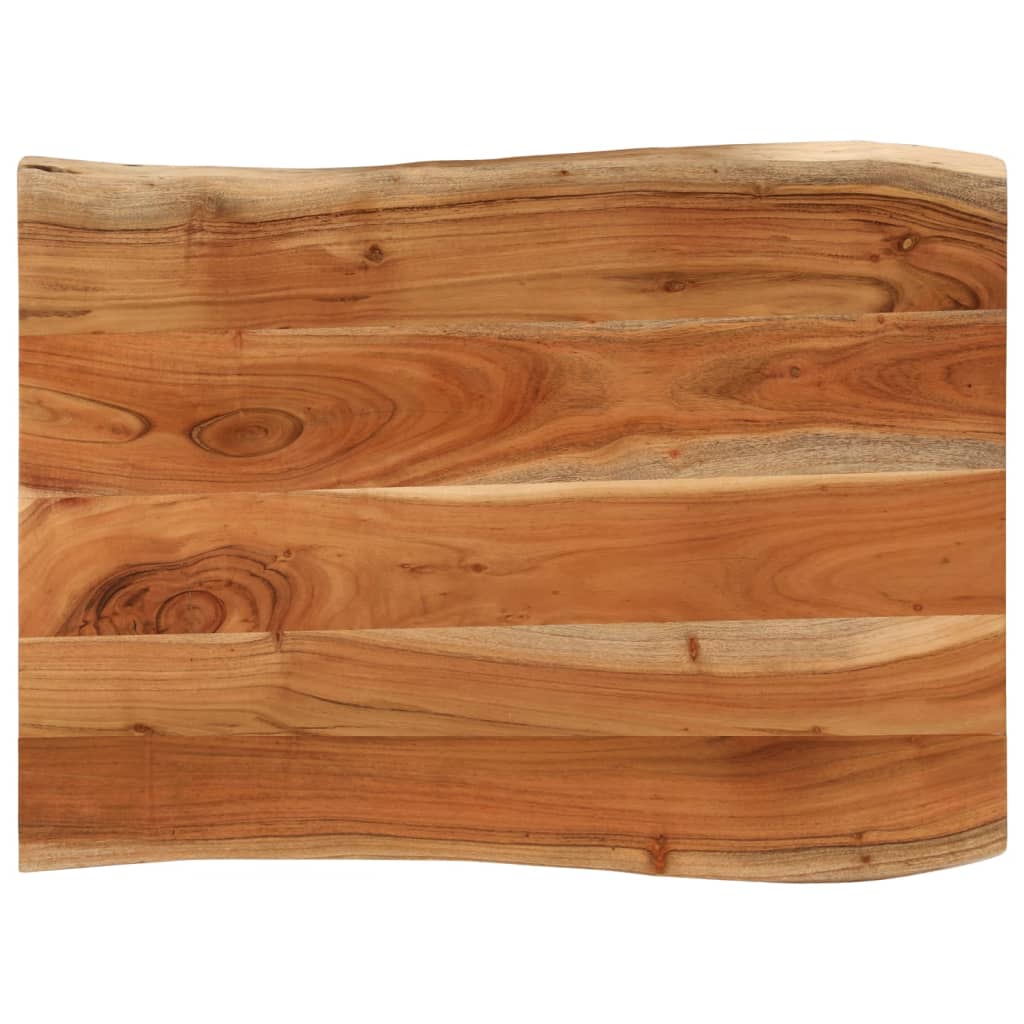 Levně vidaXL Stolní deska 90x60x3,8 cm obdélníková masivní akácie živá hrana