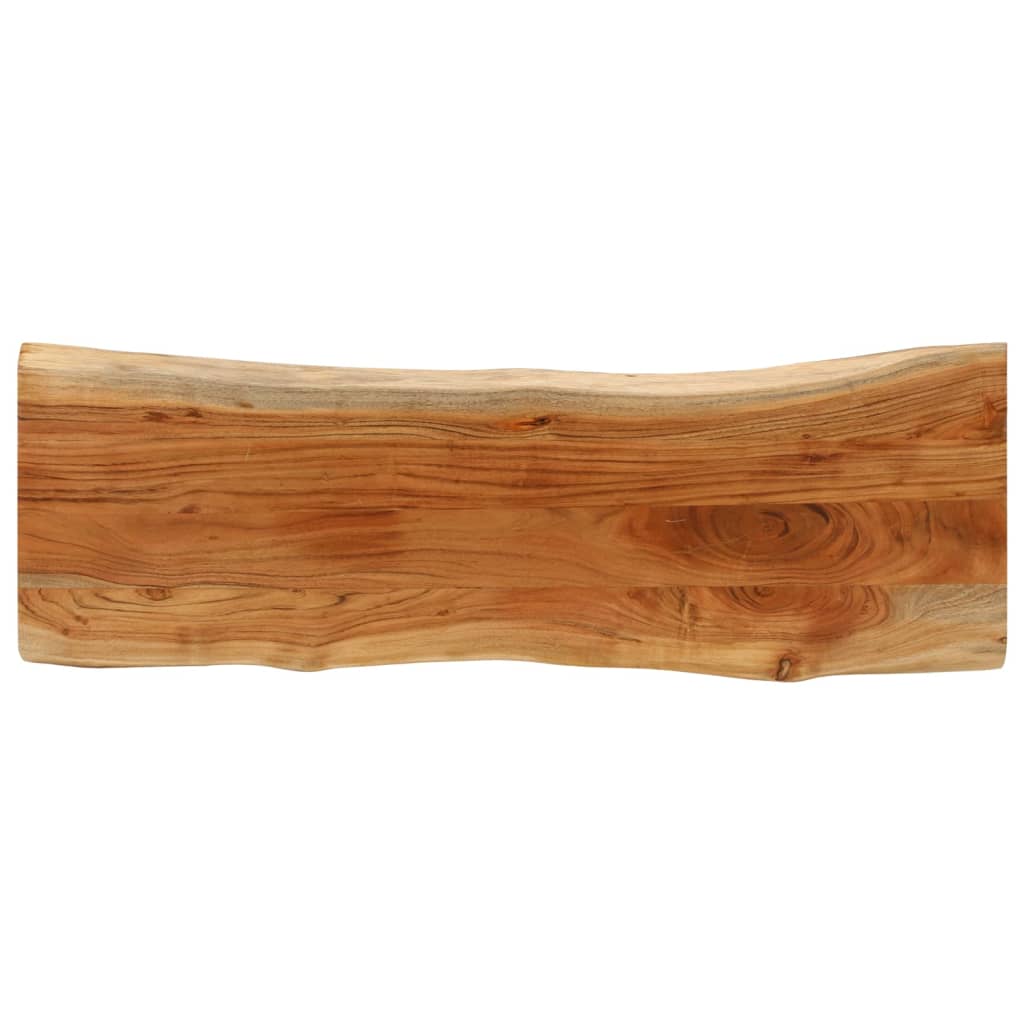 Levně vidaXL Stolní deska 120x40x3,8 cm obdélník masivní akácie živá hrana