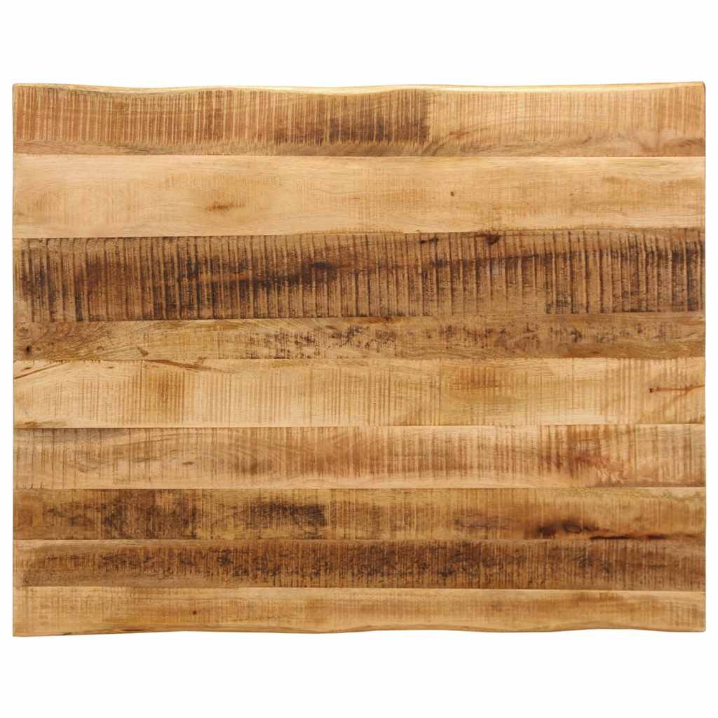 Levně vidaXL Stolní deska živá hrana 100x80x3,8 cm masivní hrubý mangovník