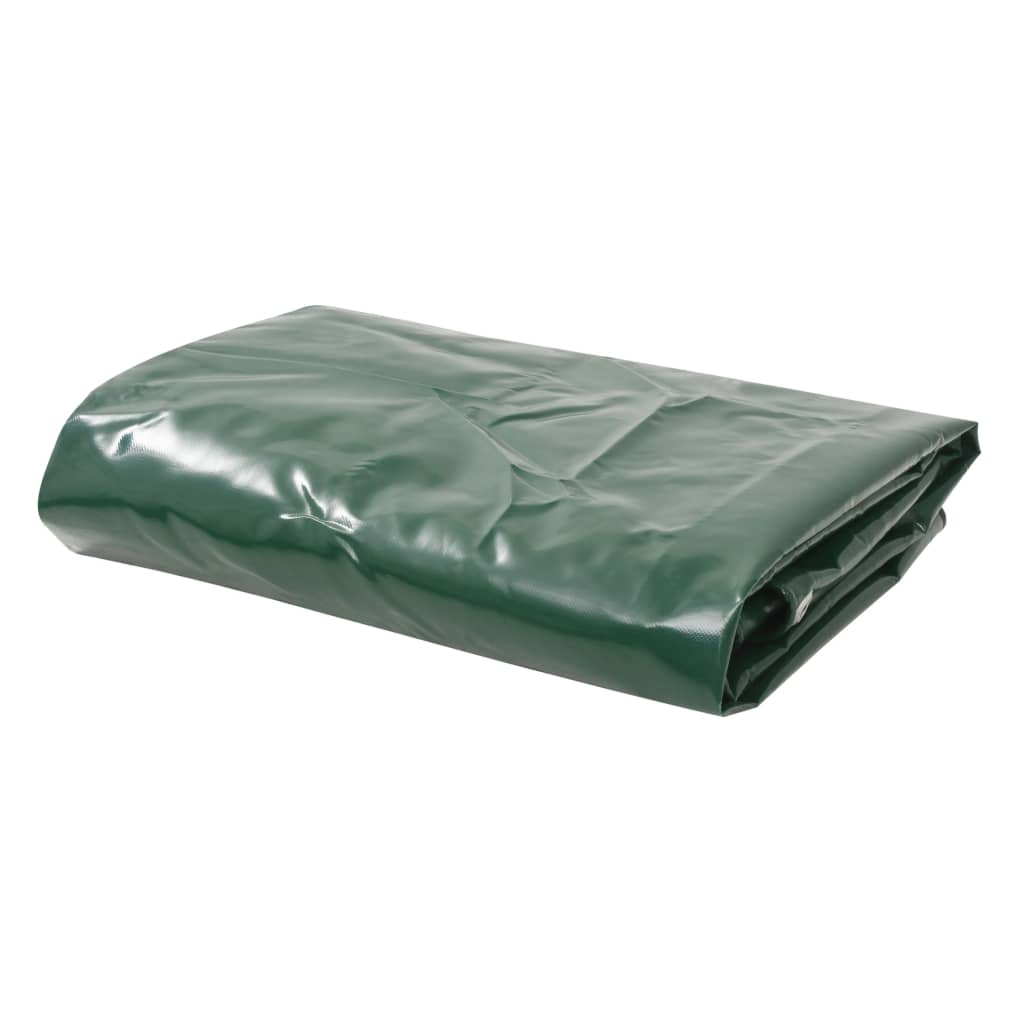 Levně vidaXL Plachta 650 g/m² 3,5 x 5 m zelená