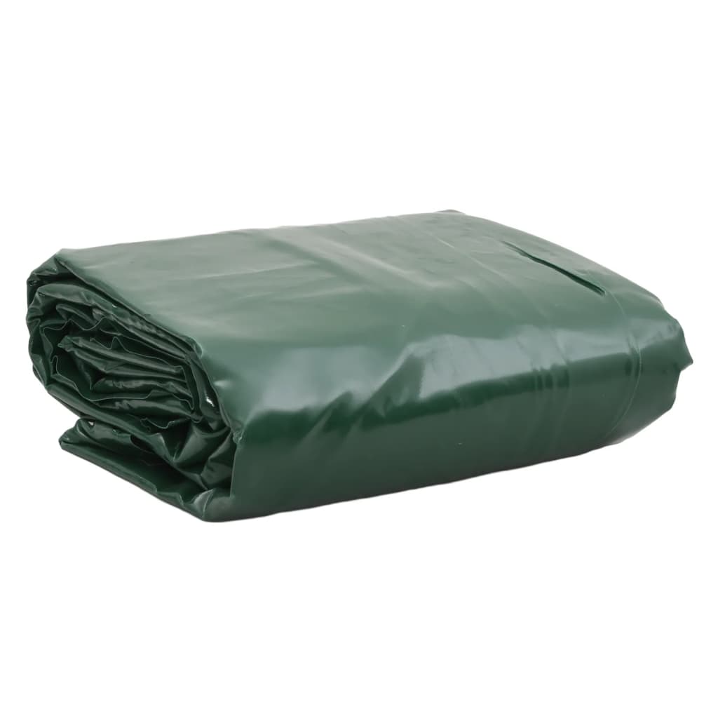 Levně vidaXL Plachta zelená 3 x 6 m 650 g/m²