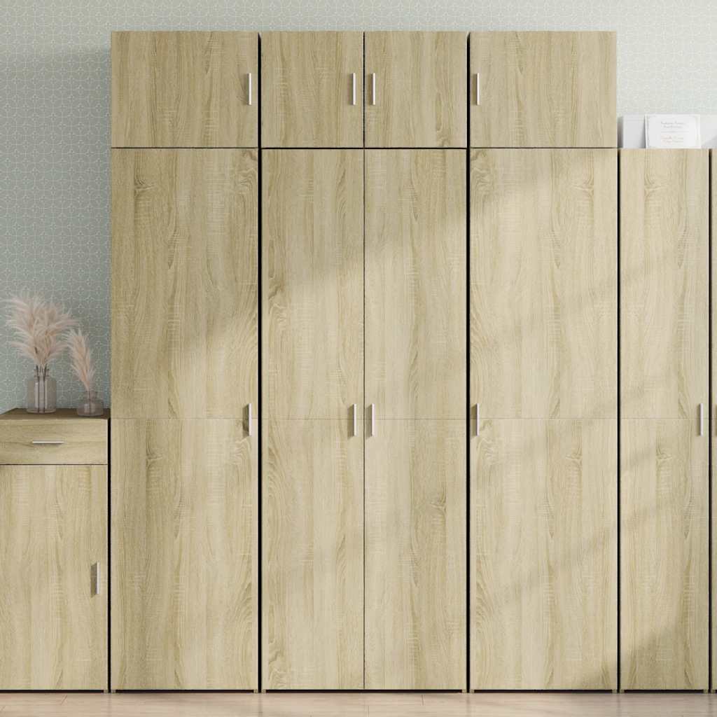 Levně vidaXL Skříň highboard dub sonoma 70 x 42,5 x 185 cm kompozitní dřevo