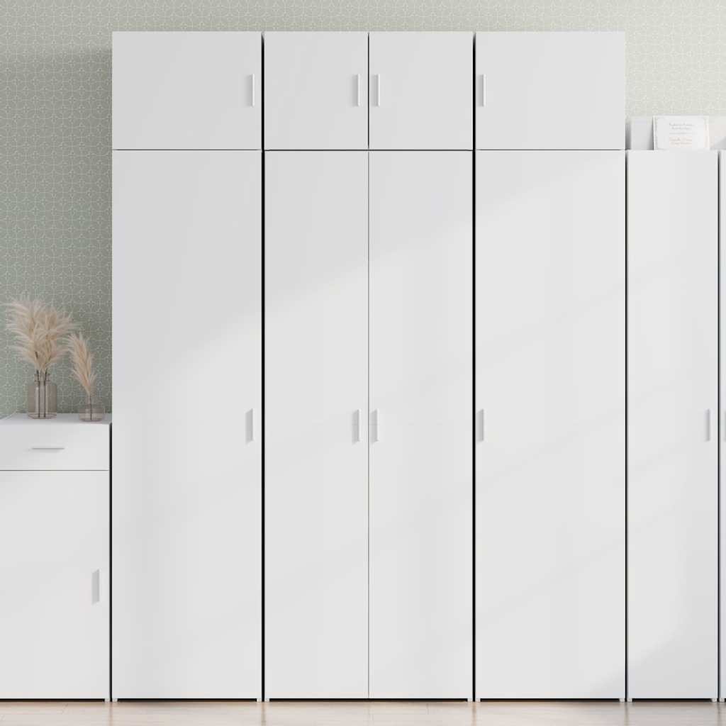 Levně vidaXL Skříň highboard bílá 70 x 42,5 x 185 cm kompozitní dřevo