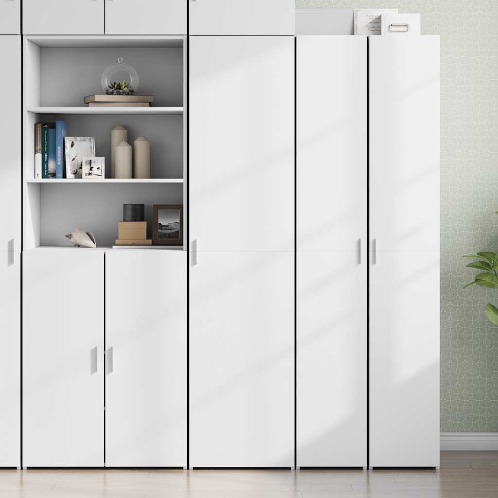 Levně vidaXL Skříň highboard bílá 45 x 42,5 x 185 cm kompozitní dřevo