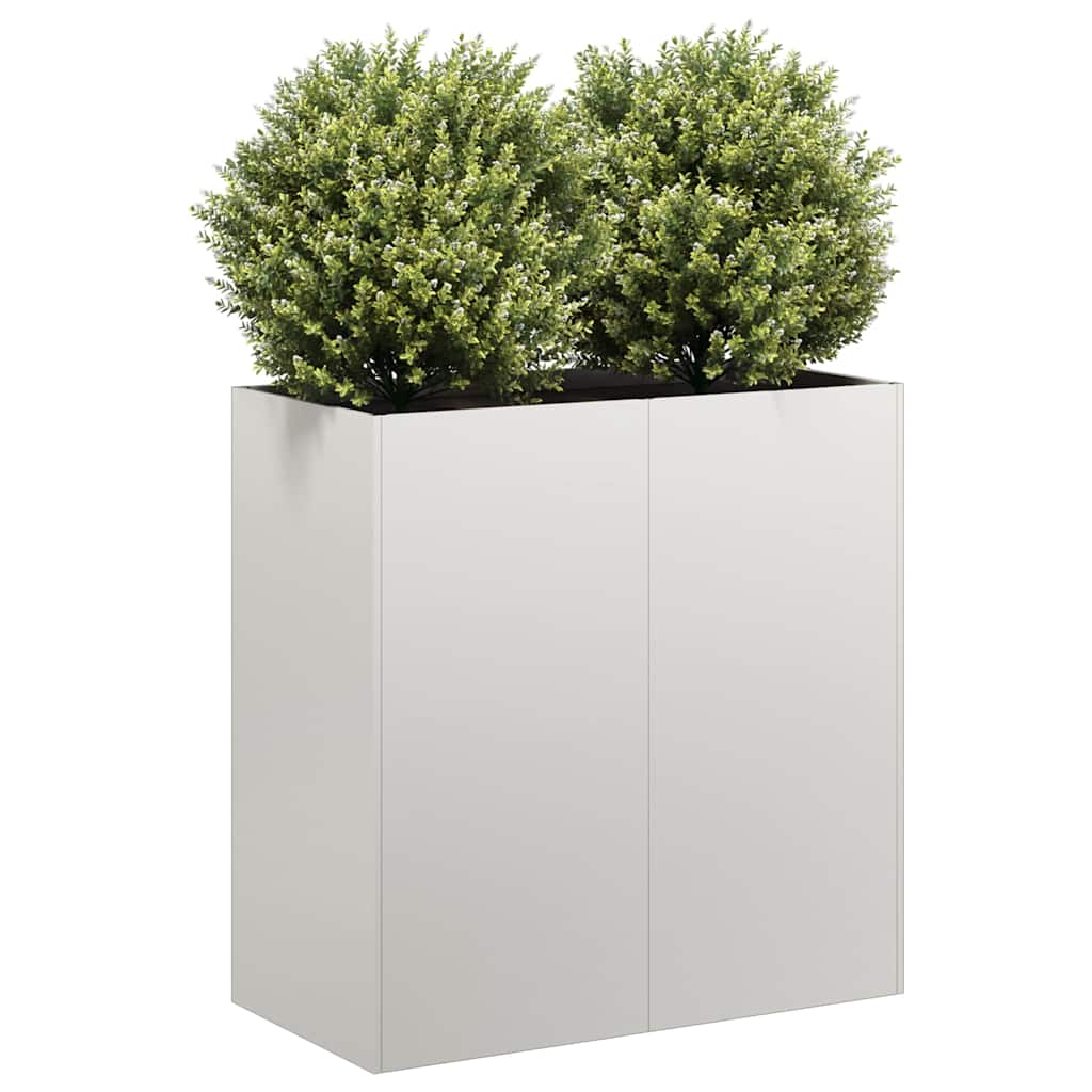 Levně vidaXL Truhlík 80x40x80 cm nerezová ocel